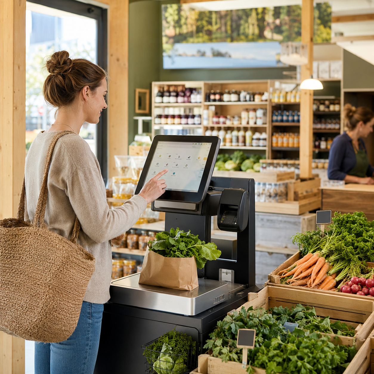 SB-Kasse für Hofladen, Einzelhandel und 24/7-Shop