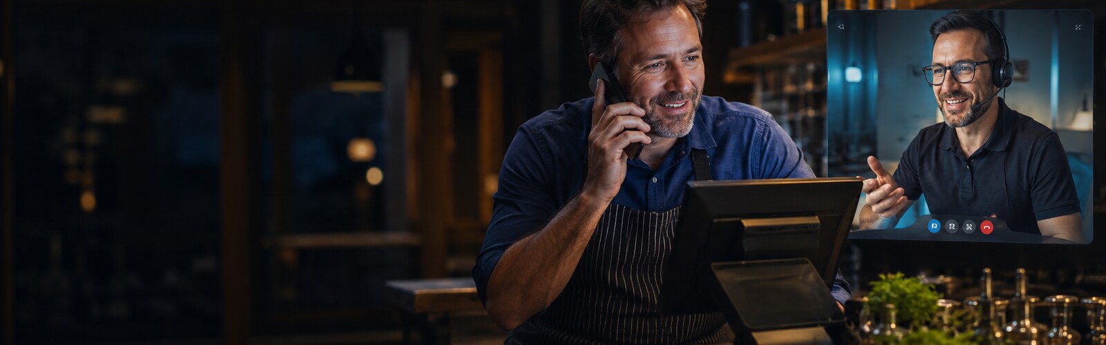 IT-Support für einen Gastronomen am Kassensystem